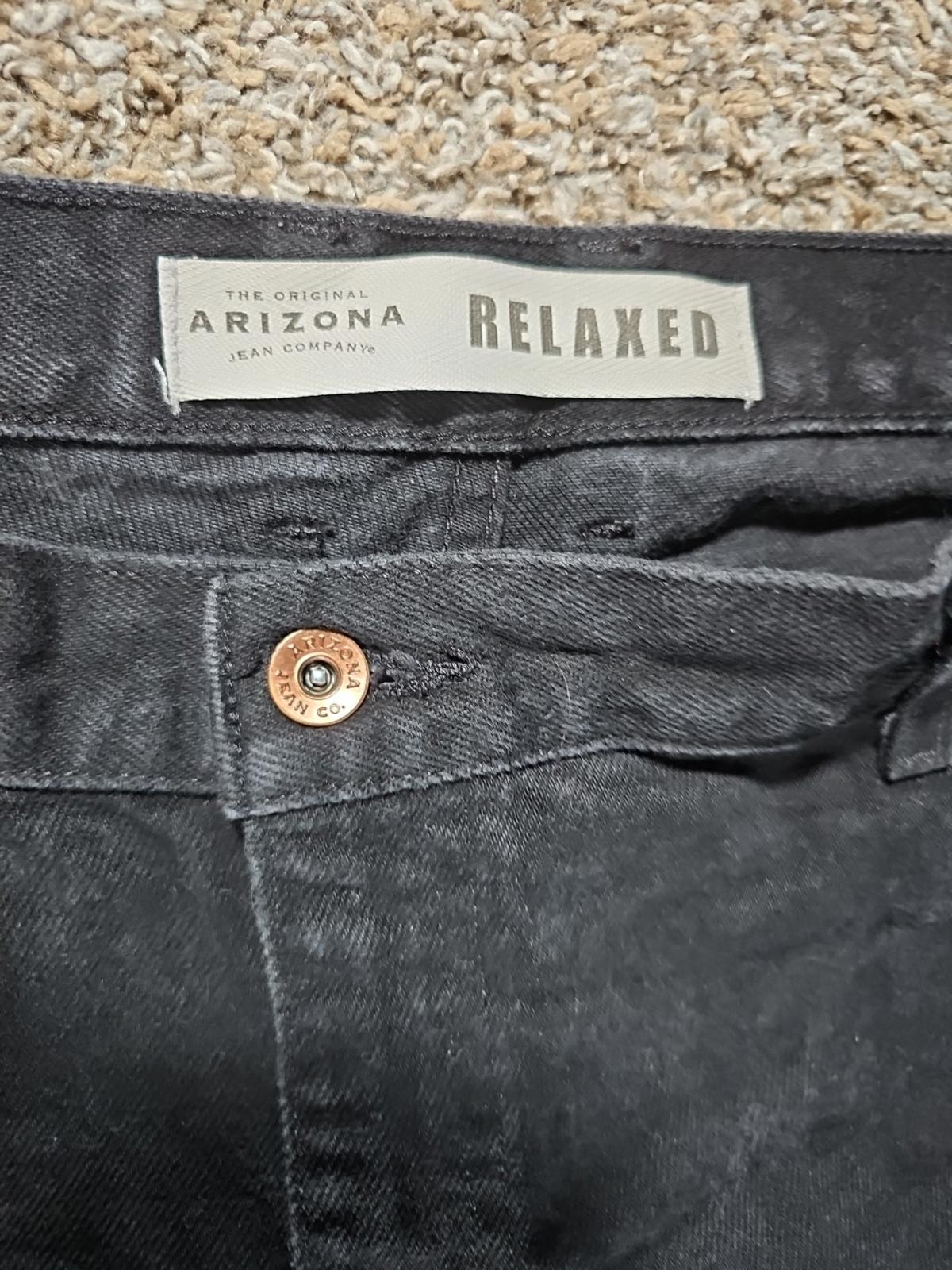 Arizona Jeans Relaxed Fit Black 42x34