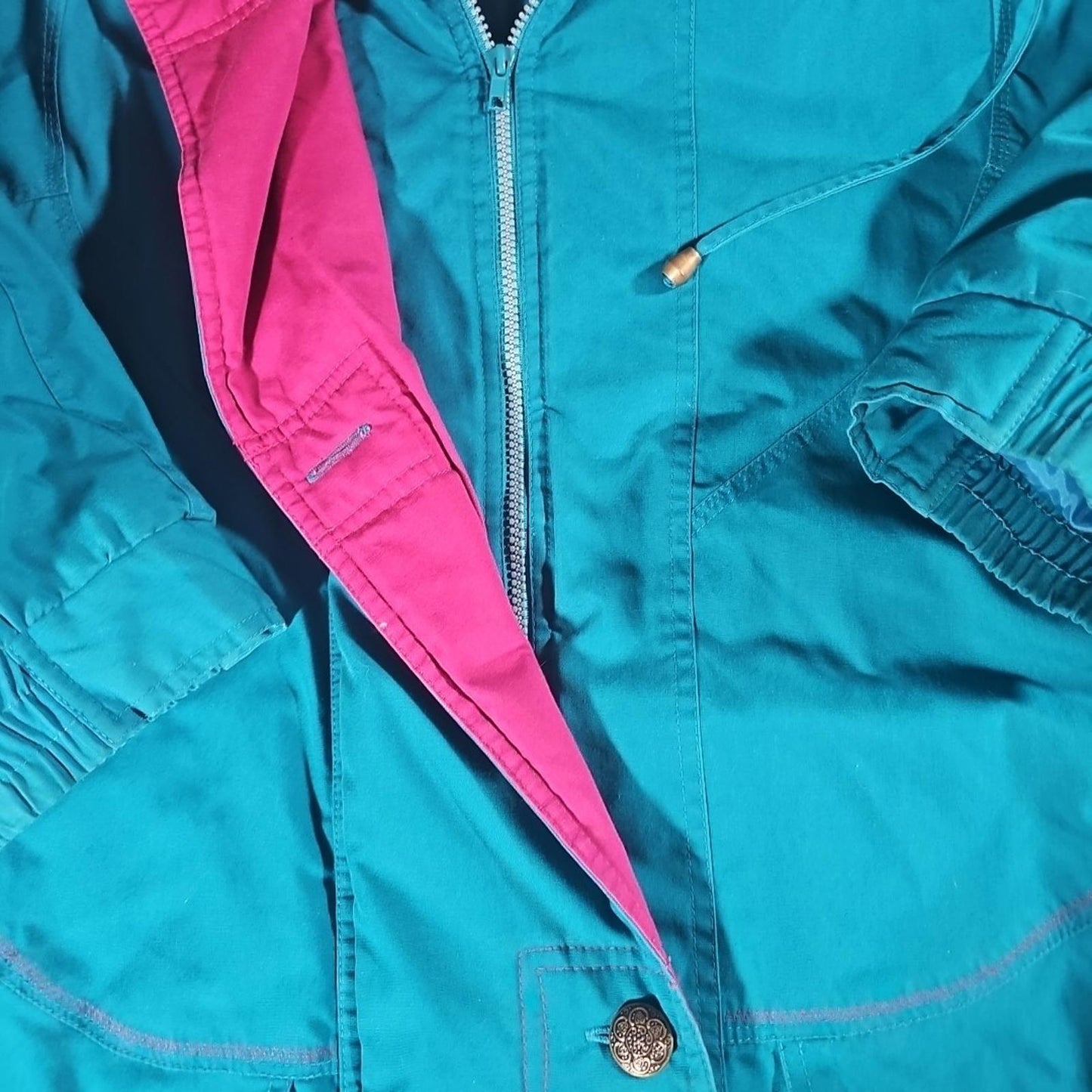 Climate Zone Size22/24 Winter Coat Vintage Missing Button