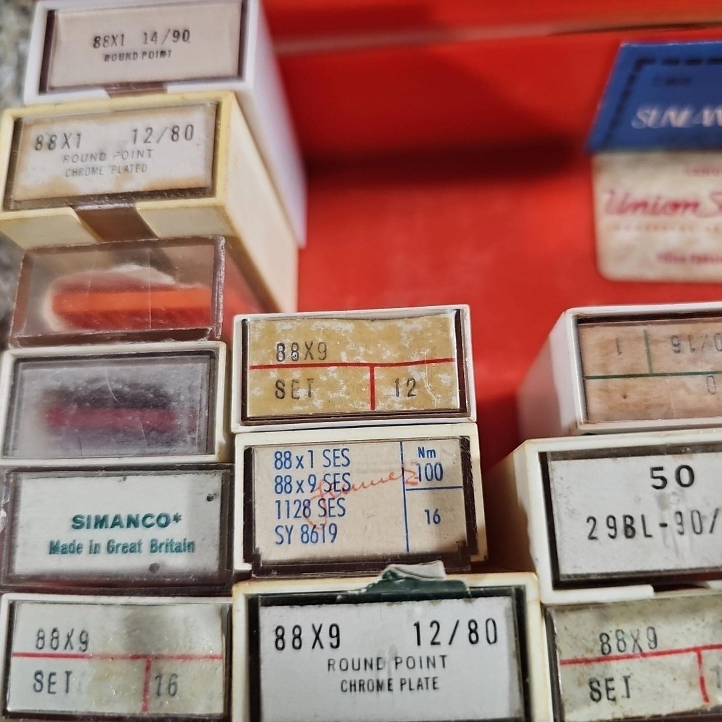 Vintage Sewing Needles Set Singer Schmetz ACME W. Germany