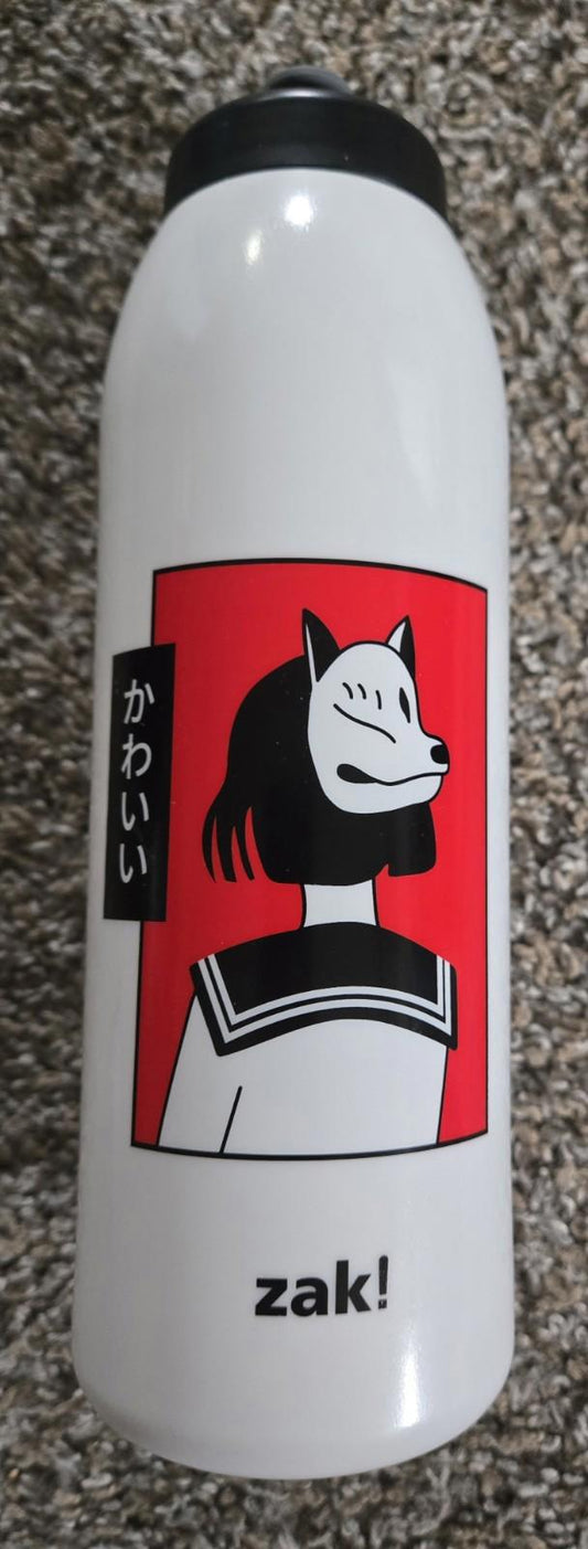 Zak! Kawaii Water Bottle