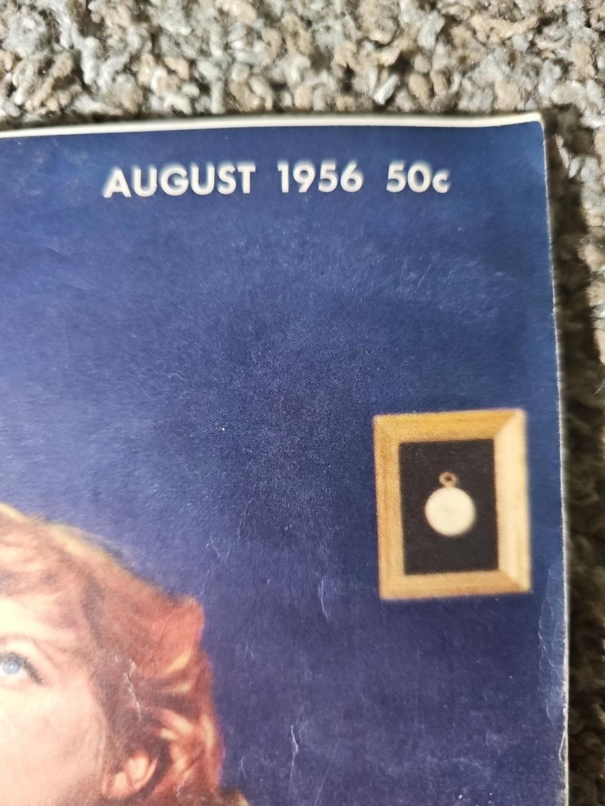 AUG. 1956 MODERN MAN MAGAZINE: HILDEGARDE NEF, HENRY MILLER, LILI ST