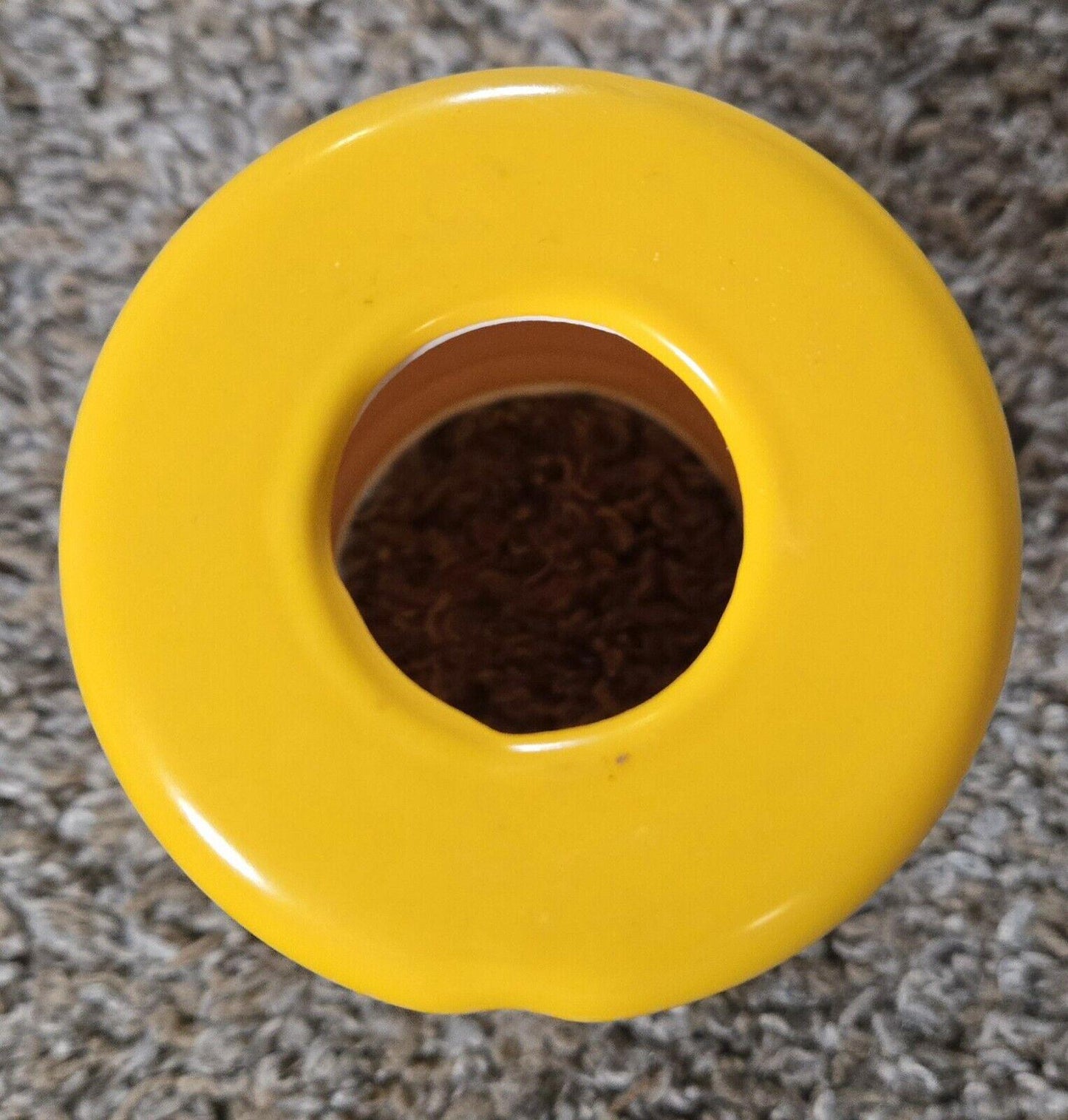 Bright Yellow John Deer Foam Rubber Drink Cooler