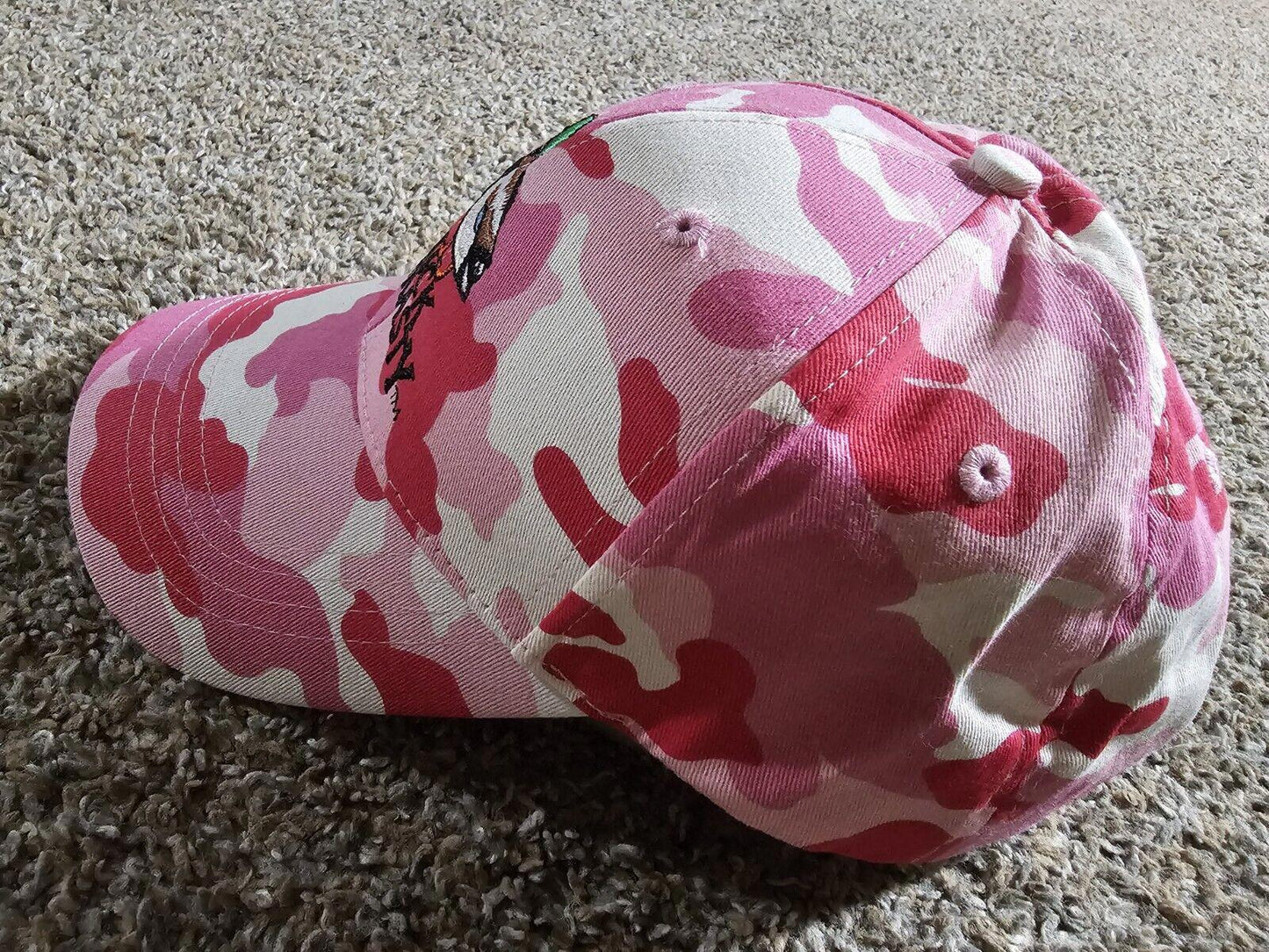 Duck Dynasty Camo Baseball Cap Hat Womens One Size Pink