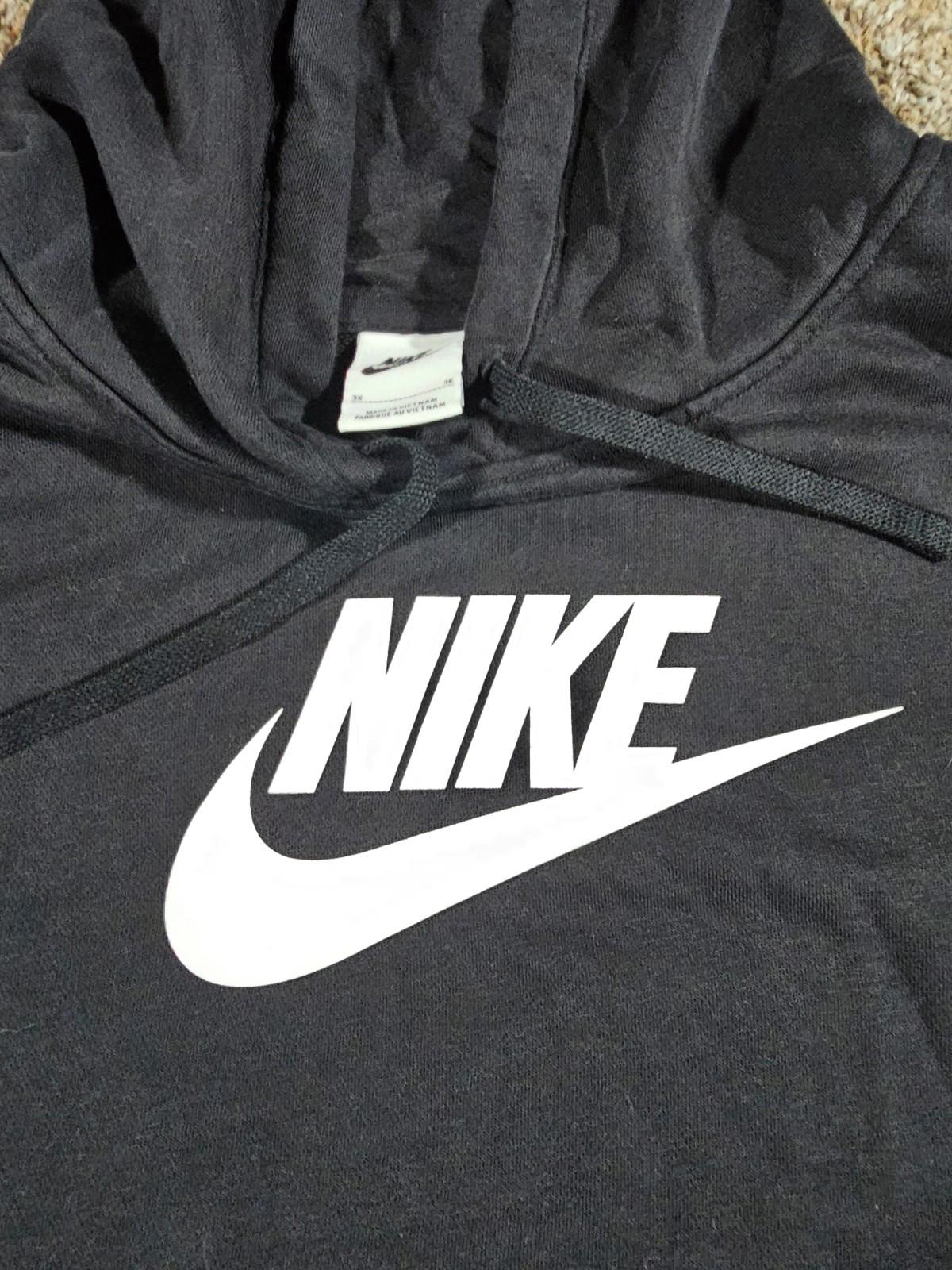 NIKE 3x Womens Hoodie Black