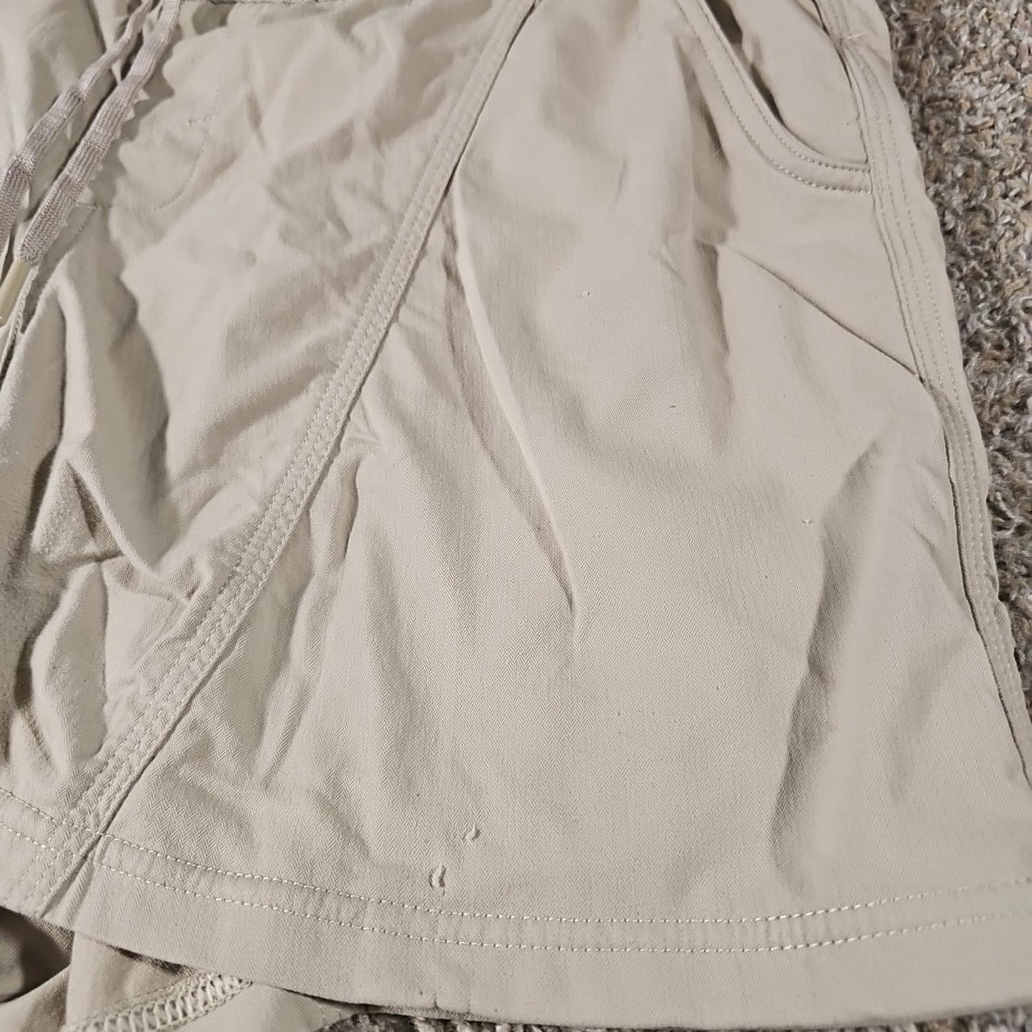 North Face Womens Shorts Size Large Tan Athletic Hiking