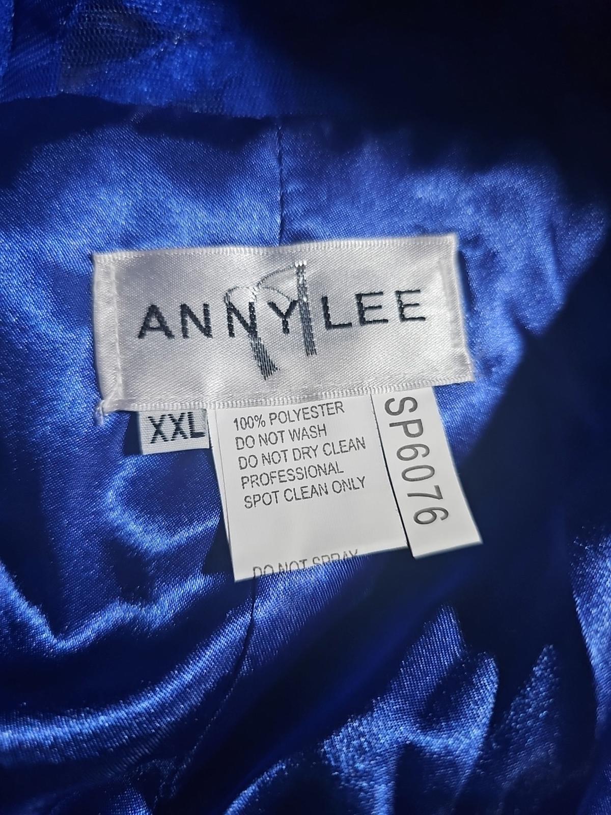 Anny Lee Bridal SP6076 2XL Royal Blue Dress