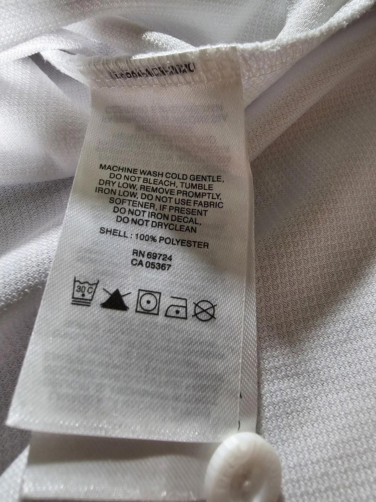 Columbia Men PFG Tamiami Polo Omni-Shade White STAIN