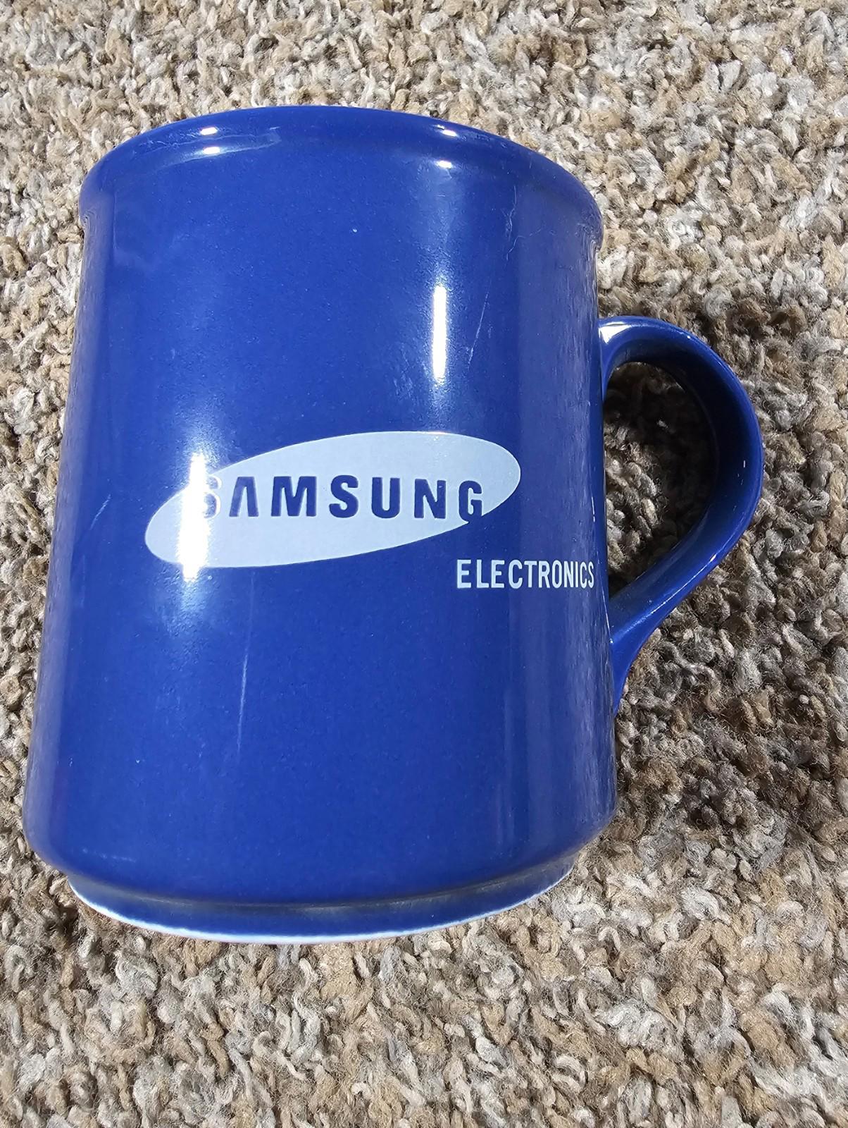 Samsung electronics coffee mug Blue