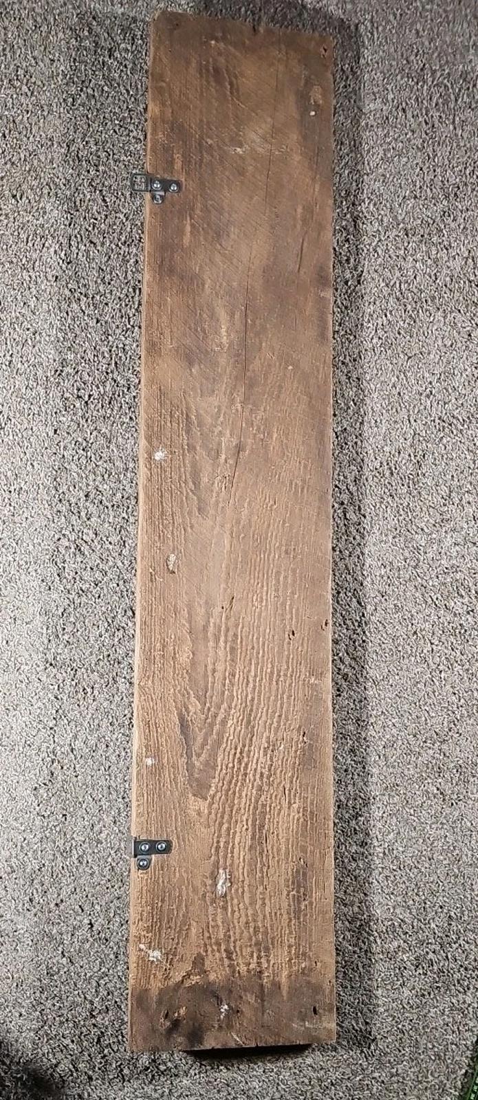 Pike Poles Fire Fighting Poker Tool Framed On Old Barn Board