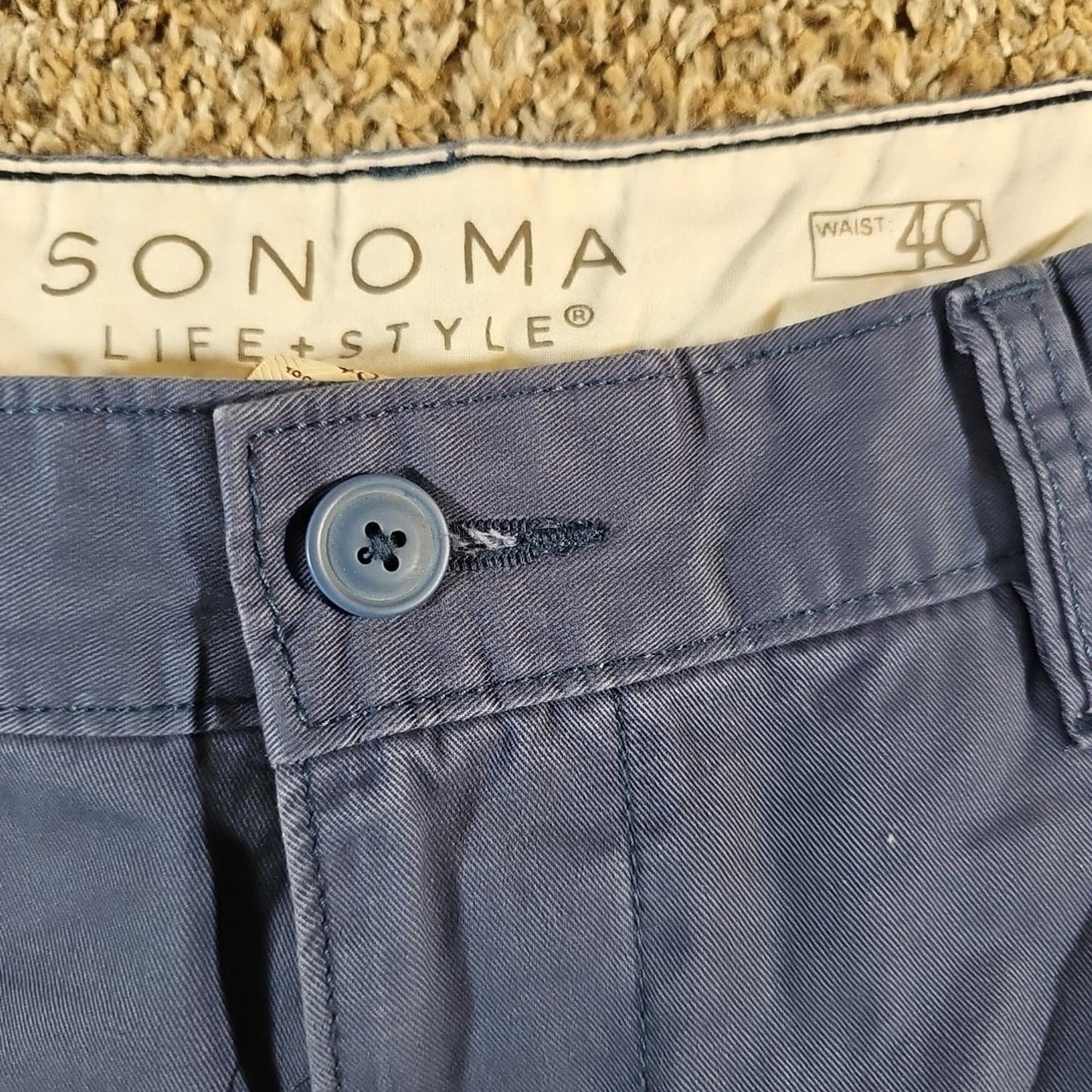 Sonoma Blue Sz 40 Shorts