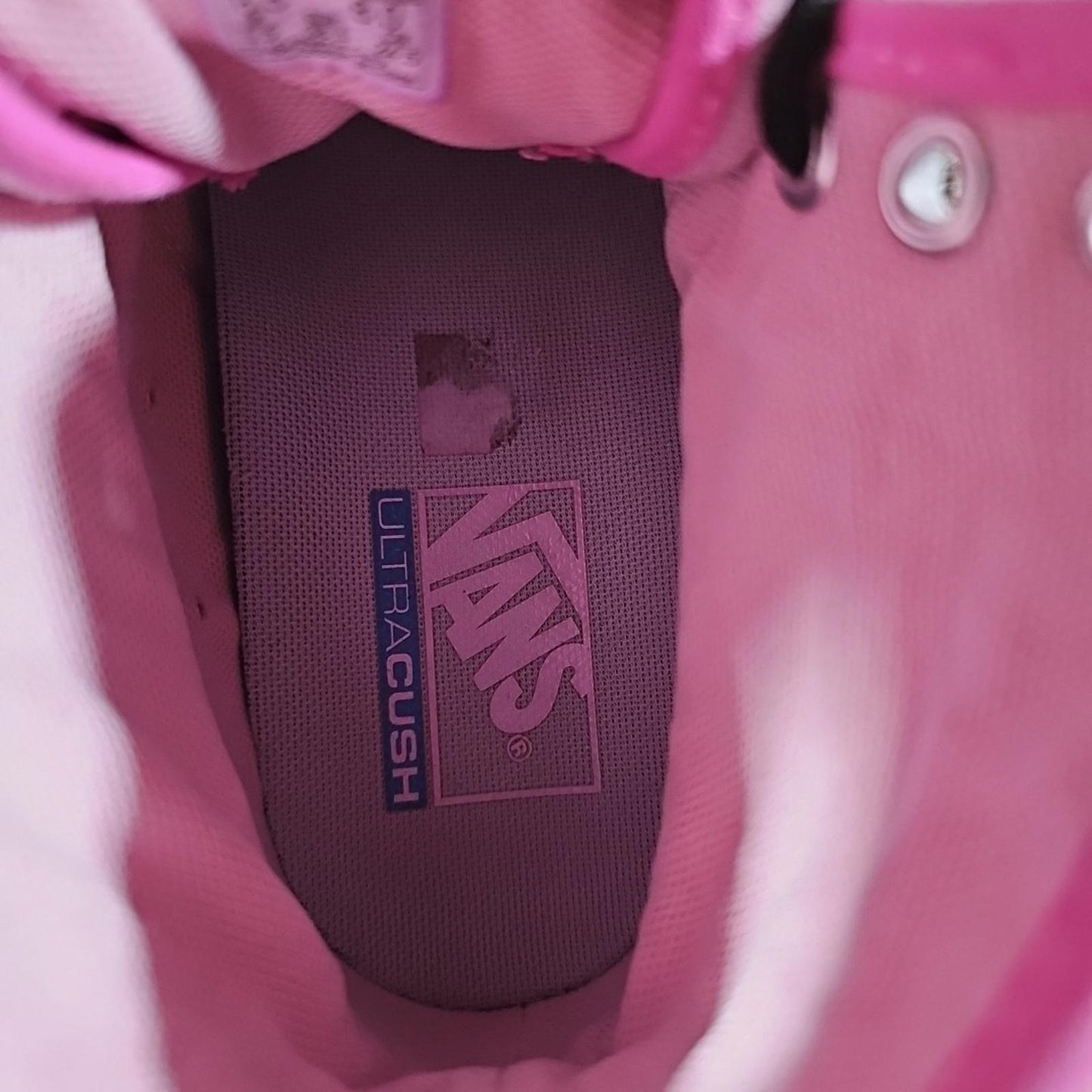 Vans SK8 Hi Sentry Waffle Cup Women 8 Pink 721454 Ultra Cush