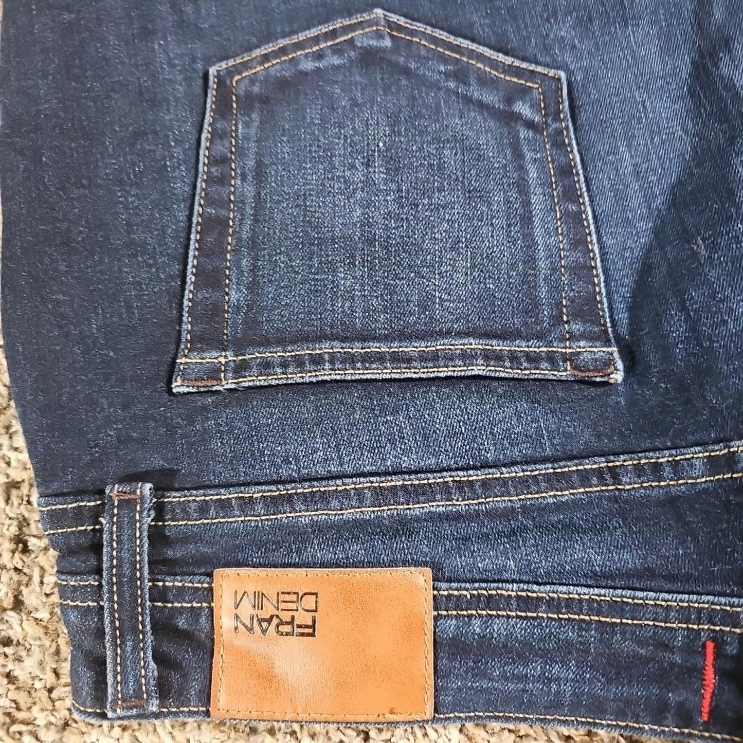 Fran Denim Ruby Sz 30 Cutoff Jean Shorts USA MADE
