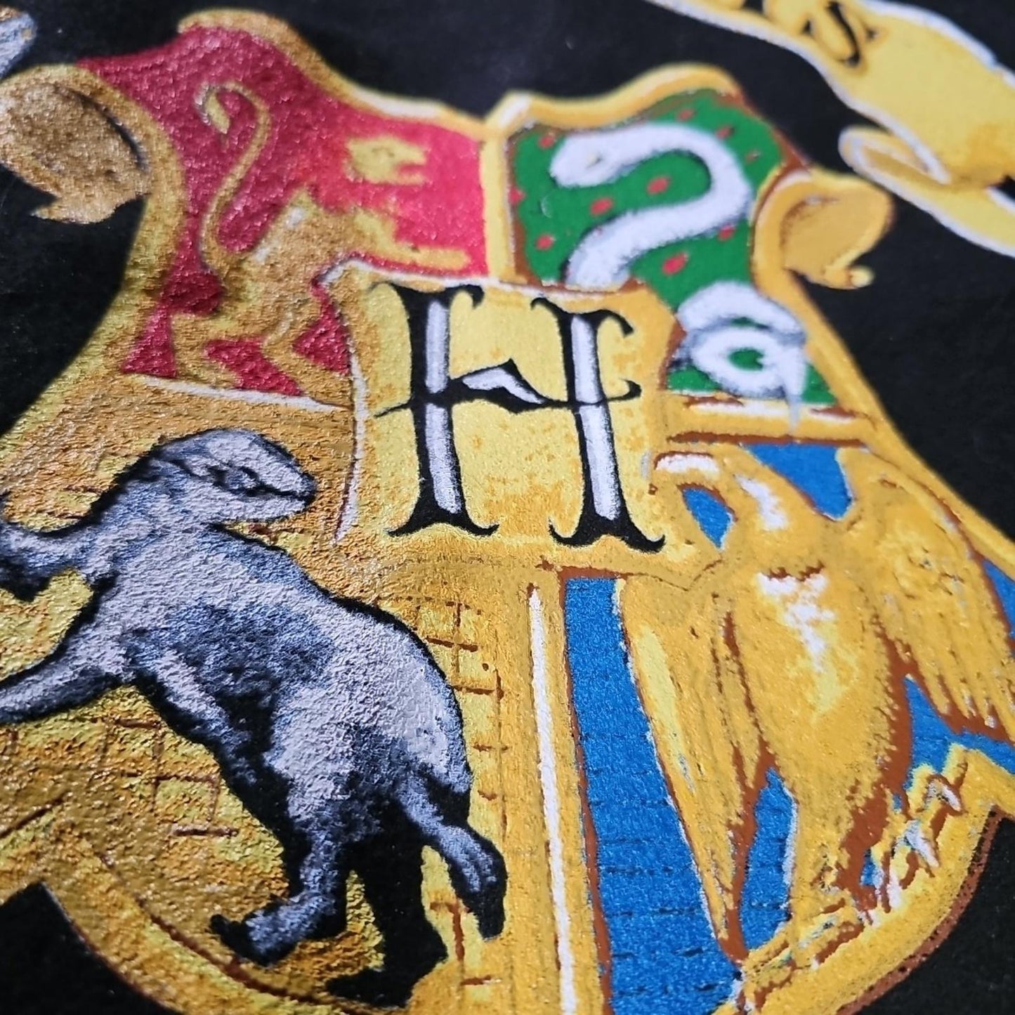 Harry Potter Hogwarts 30"x18" Banner School Flag Movie Wall Decor 2017