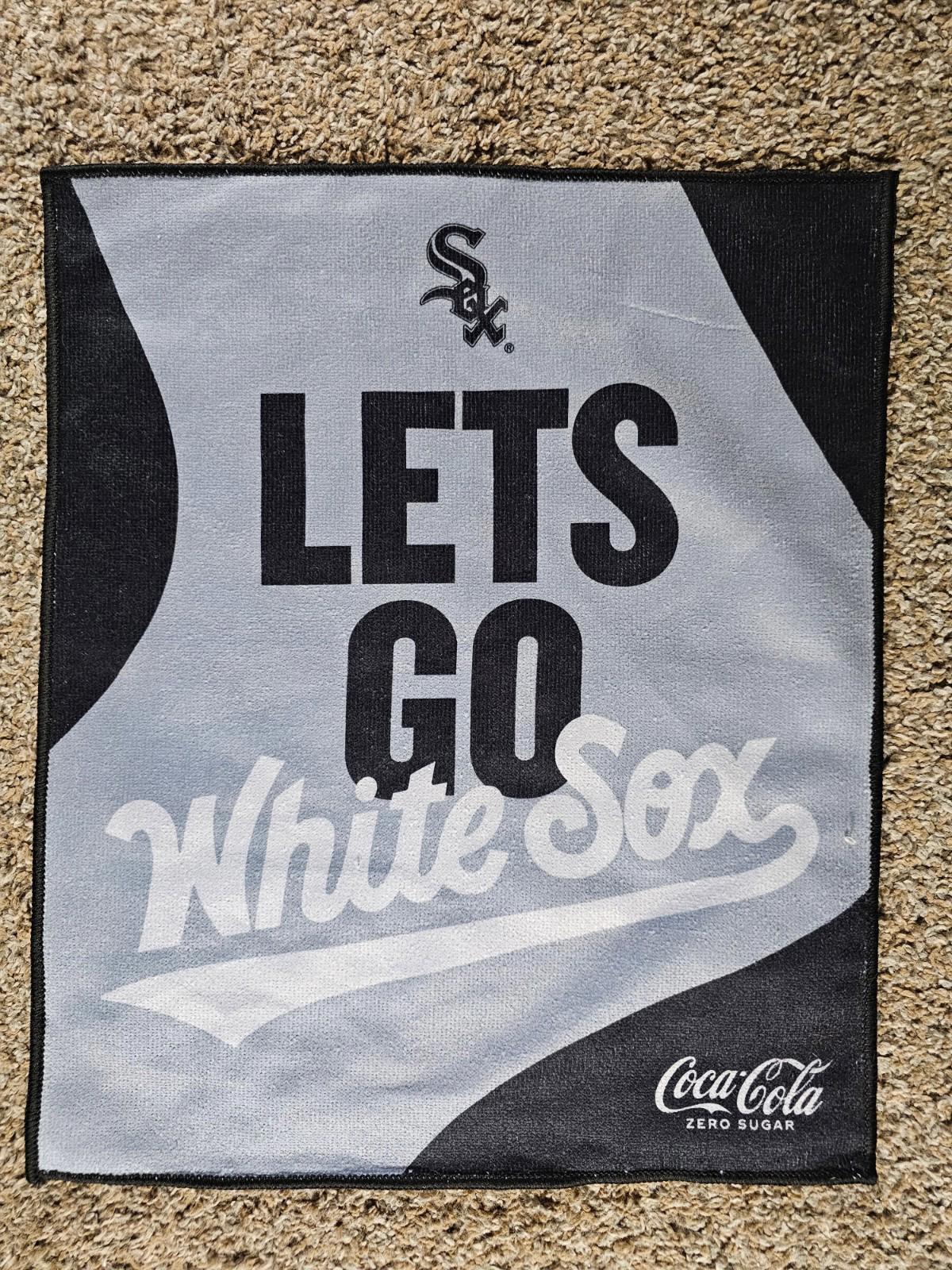 Chicago White Sox Rally Towel 2023 SGA MLB Ballpark Giveaway Coca-Cola