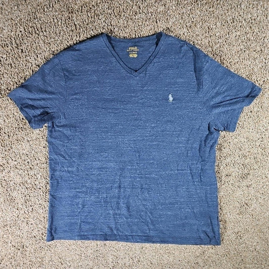Polo Ralph Lauren Large Blue Vneck