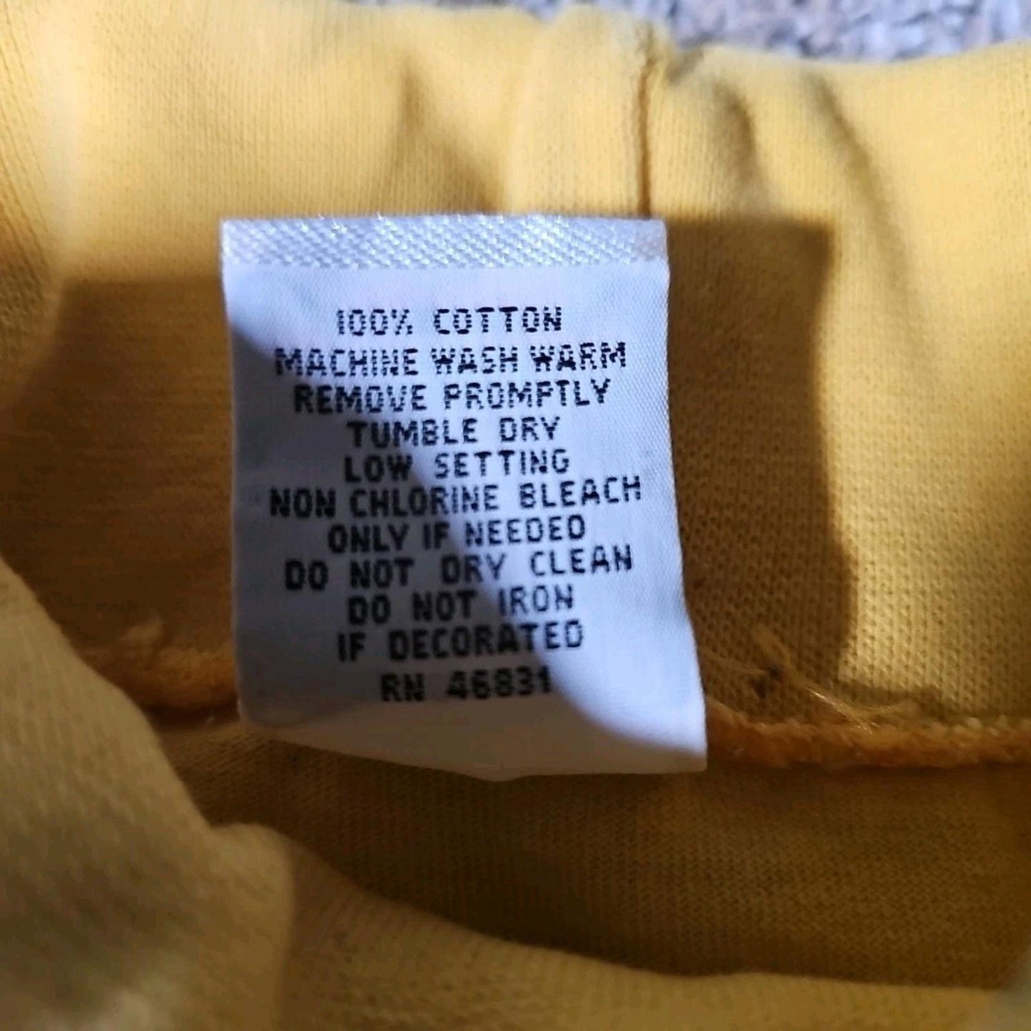 Riddell XL Packers Yellow Turtleneck