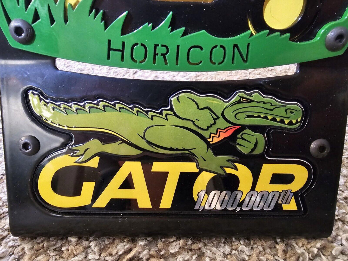 John Deere Horicon GATOR 1,000,000th Dec 2021 Desk Plaque Trophy Heavy Feel