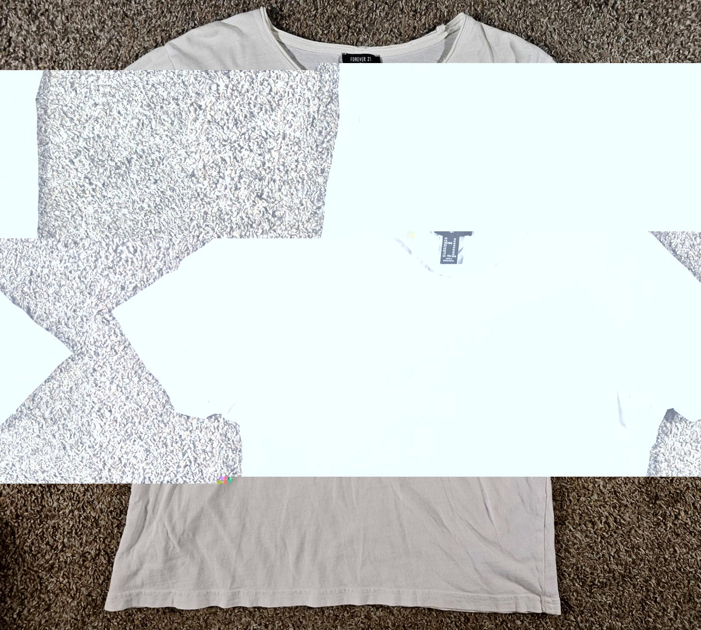 Forever 21 Mens Medium White Tshirt