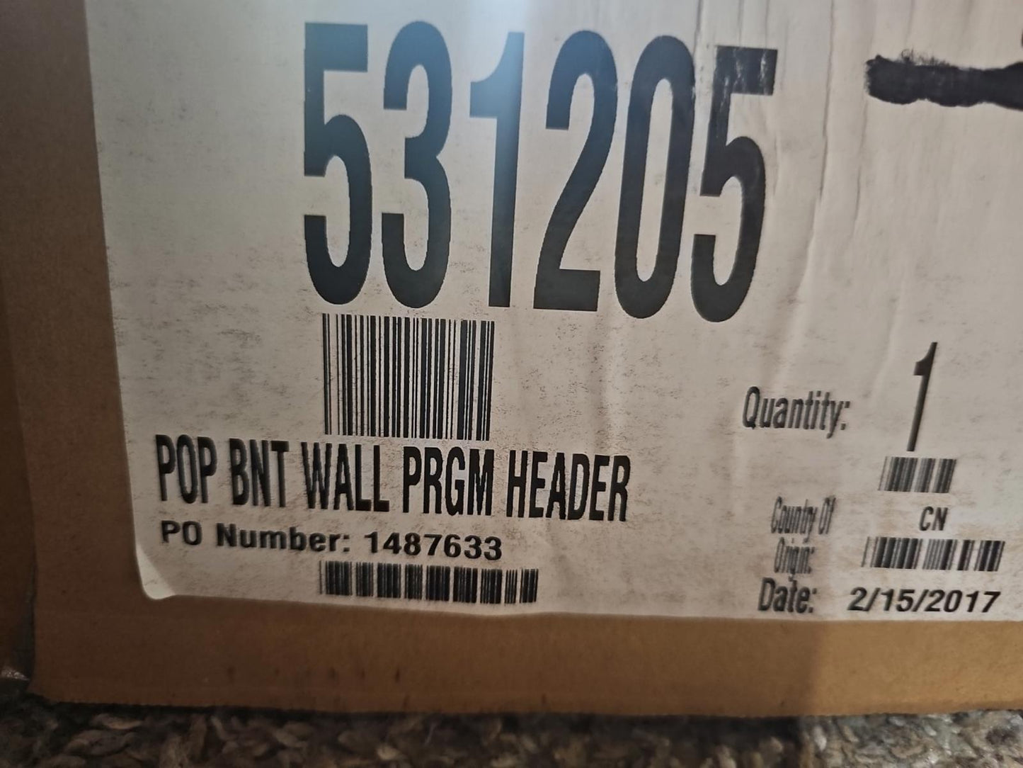 Bontrager TREK - 48" LIT HEADER For Retail Display Slatwall AXIS DISPLAY GROUP