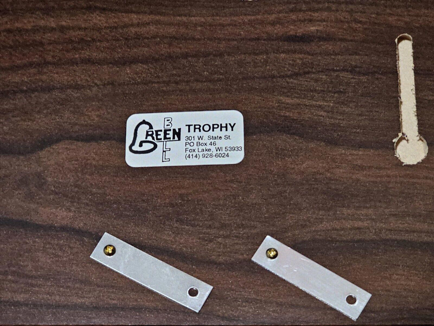 VINTAGE 90s Congratulations from John Deere Horicon Works being OSHA FREE Plaque