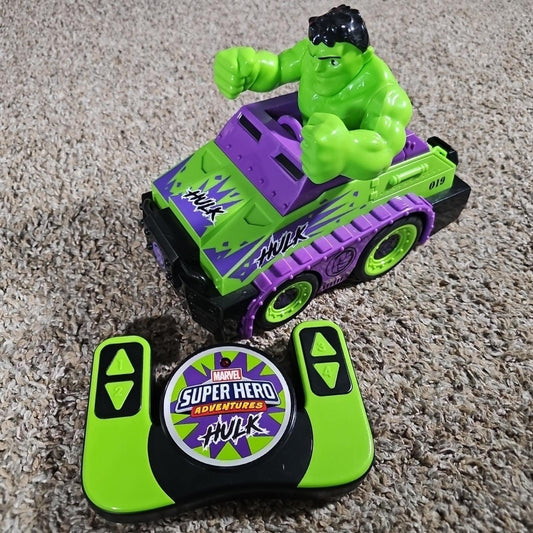 Marvel Super Hero Adventures HULK 2019 RC & Controller