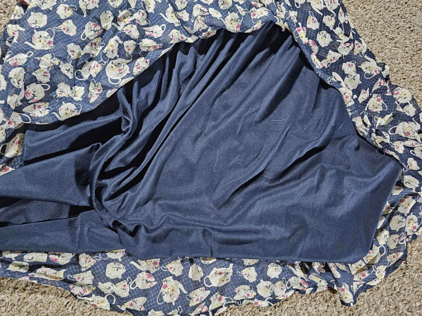 Disney Collection By Lauren Conrad Floral Teapot Dress XXL