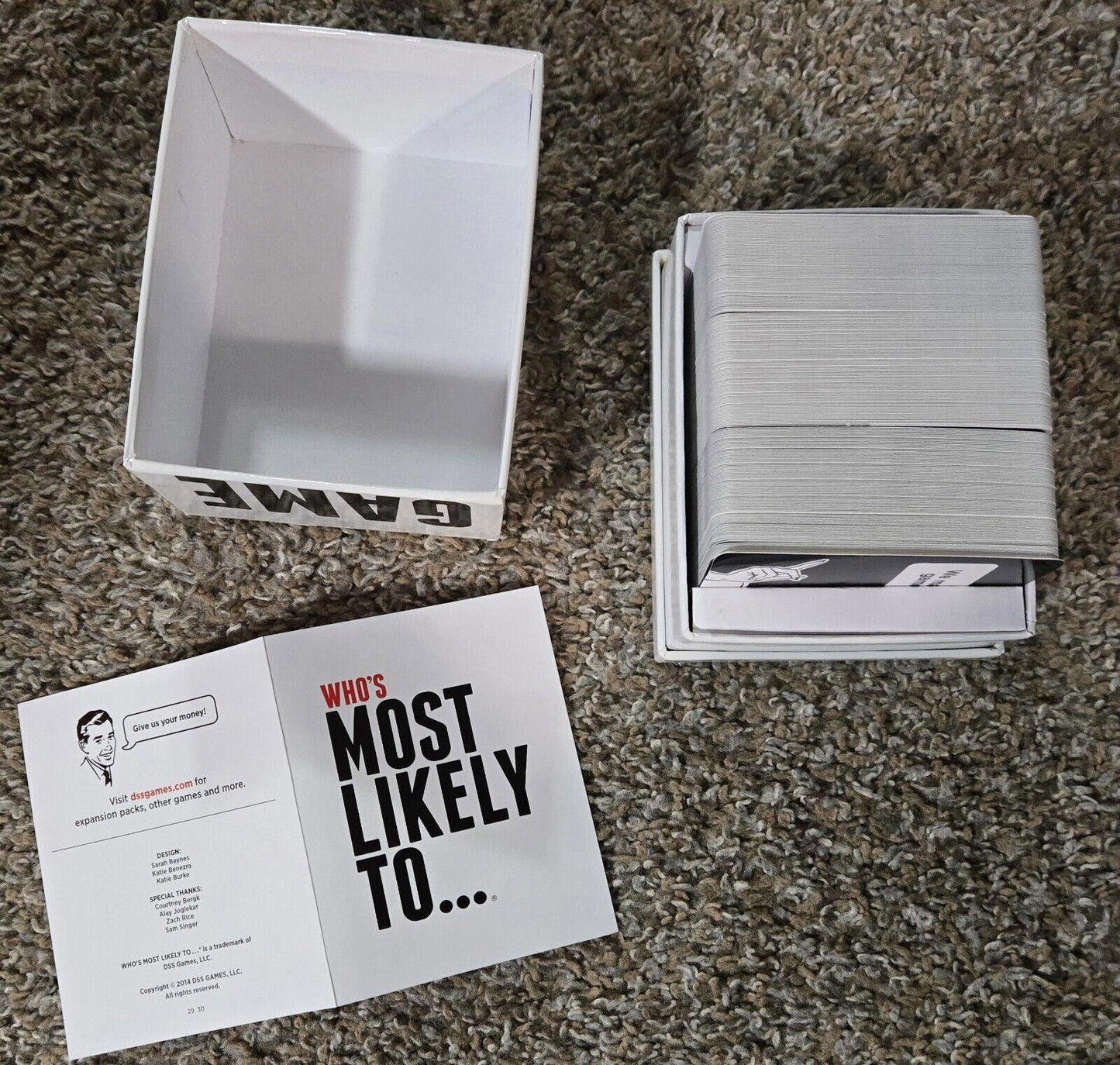 2014 DSS Games Who's Most Likely To (A Party Game)