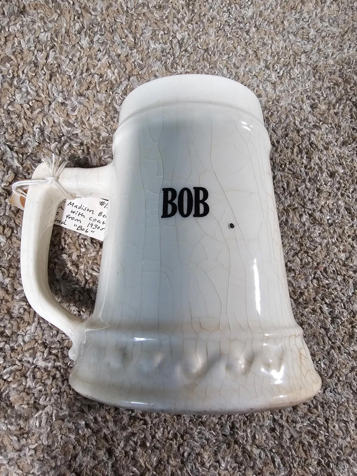 university of wisconsin vintage 30s-50s Sigma Alpha Epsilon coat of arms stein