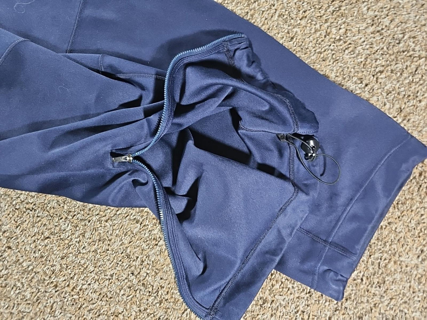 Nike Dri-Fit XL Blue Gold Athletic Pants