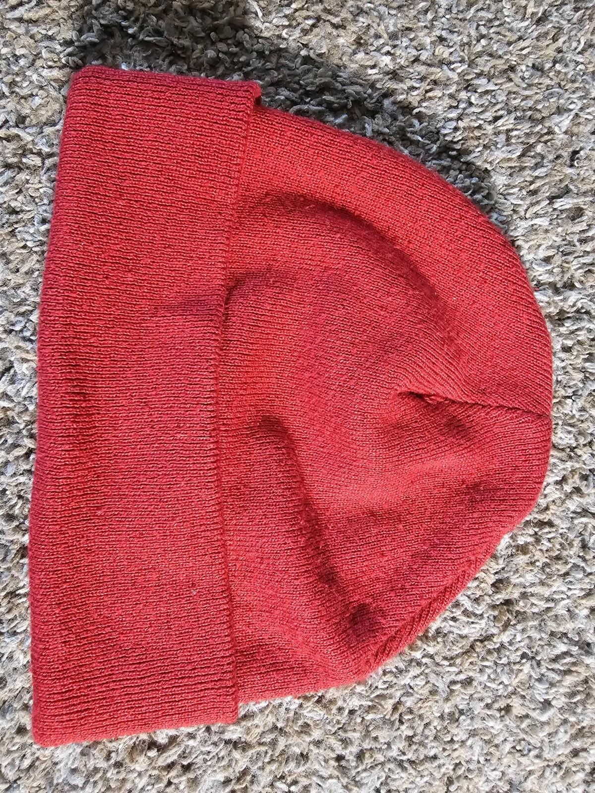 Nike Air red beanie
