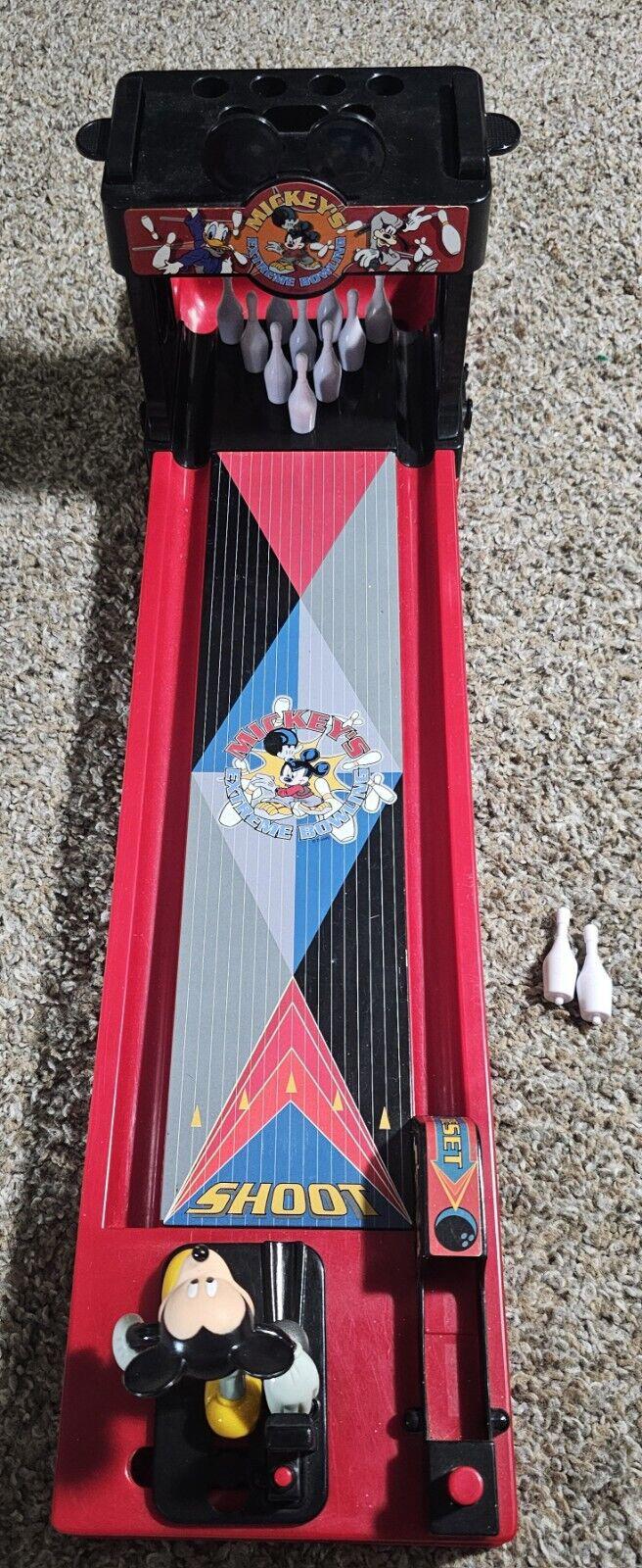 Disney Mickey's extreme bowling Tabletop Game Extra Pins TESTED WORKS