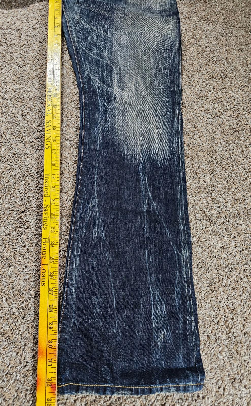 EXPRESS JEANS Low Rise Bootcut 34x34(32.5)