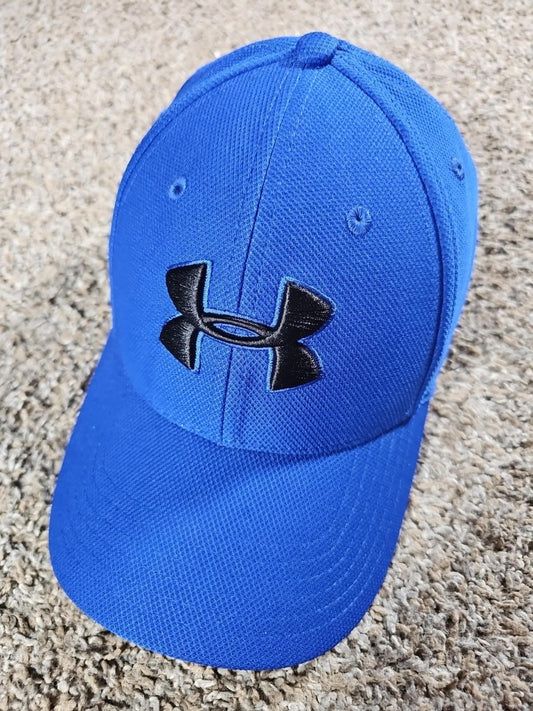 Under Armour Blue Fitted Hat L/XL