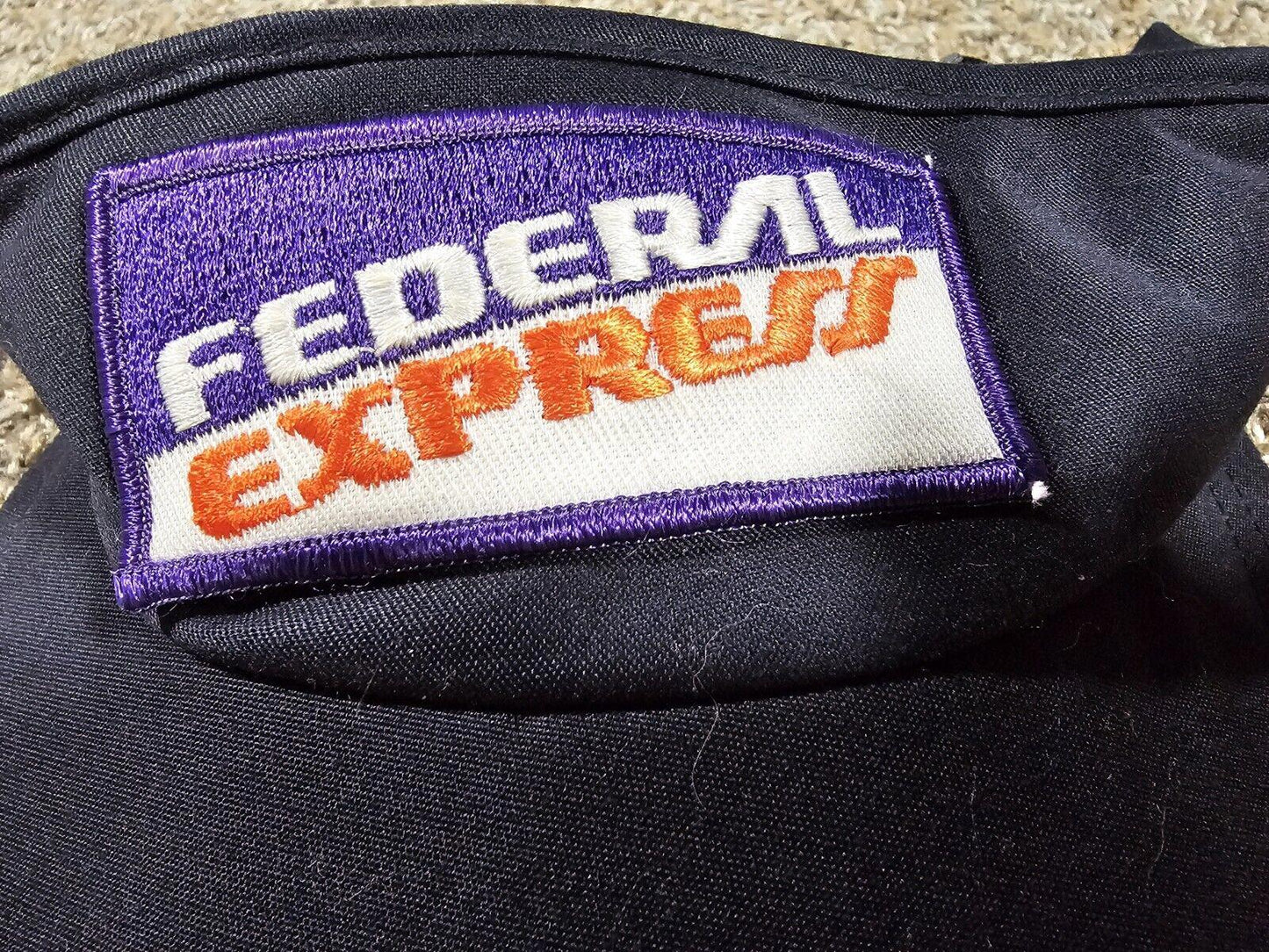 vintage federal express Patch visor hat