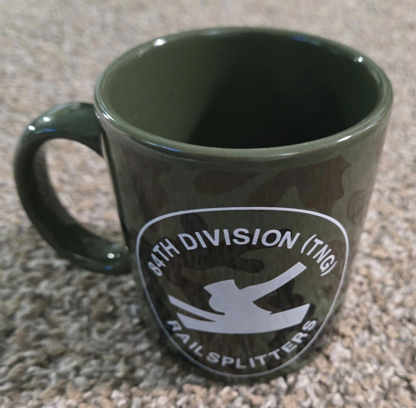 84th Division (TNG) Railsplitters Camoflauge Coffee Mug