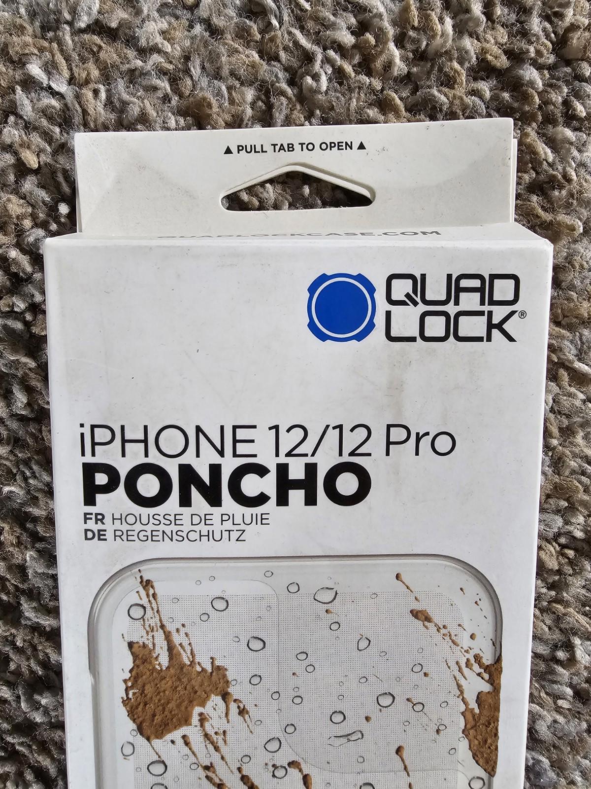 QUAD LOCK PONCHO iPHONE 12/12PRO QLC-PON-IP12M 9348943013611