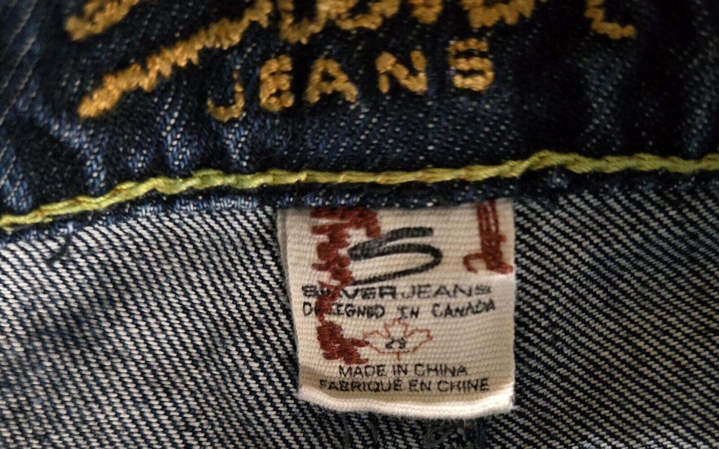 Womens Silver Tuesday Distressed Jean Size W29/31 *tailored*