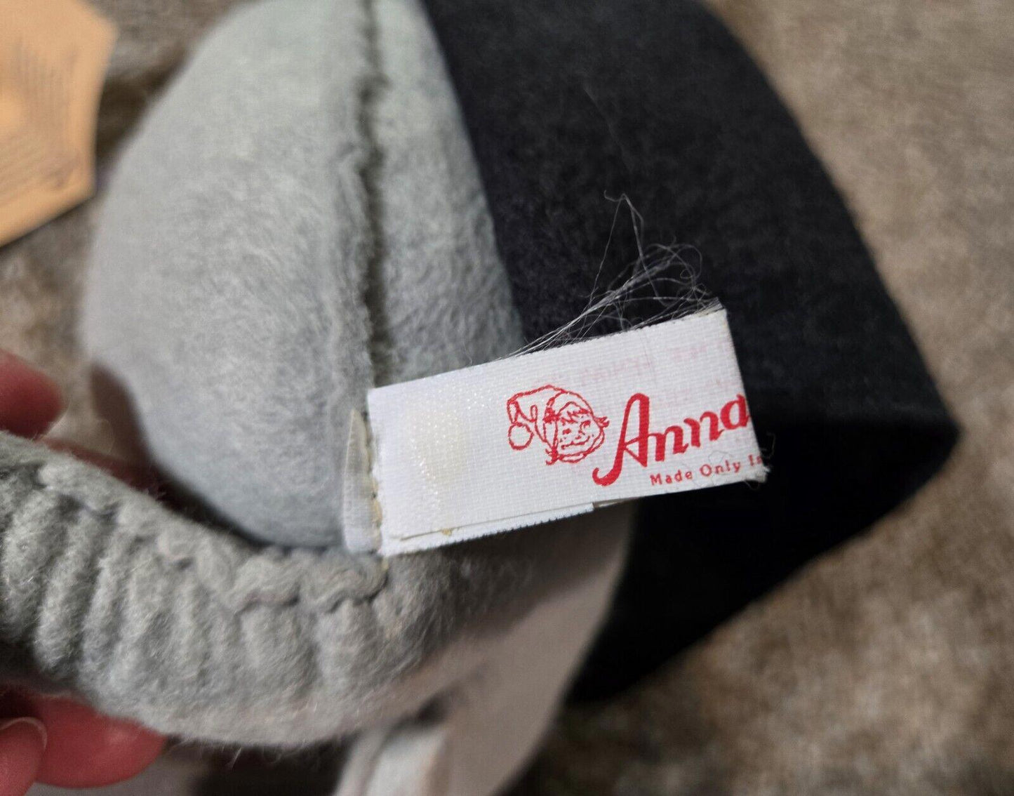 Vintage 1964 Annalee Halloween Witch Mouse 20" With Hat ***Damaged Parts**