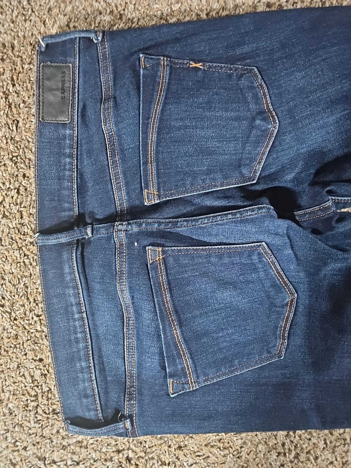 Express Stretch Legging Mid Rise 6S 6C Jeans
