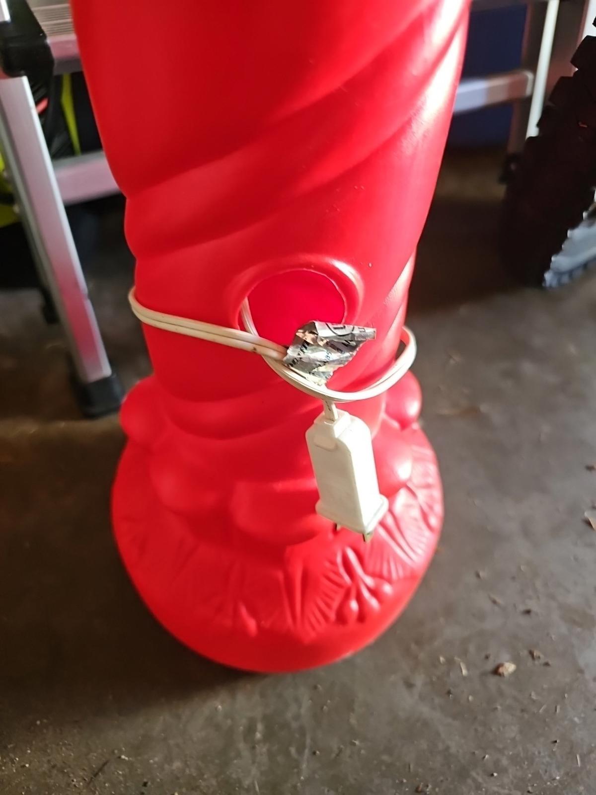 sun hill blow mold 36" christmas candle light USA MADE
