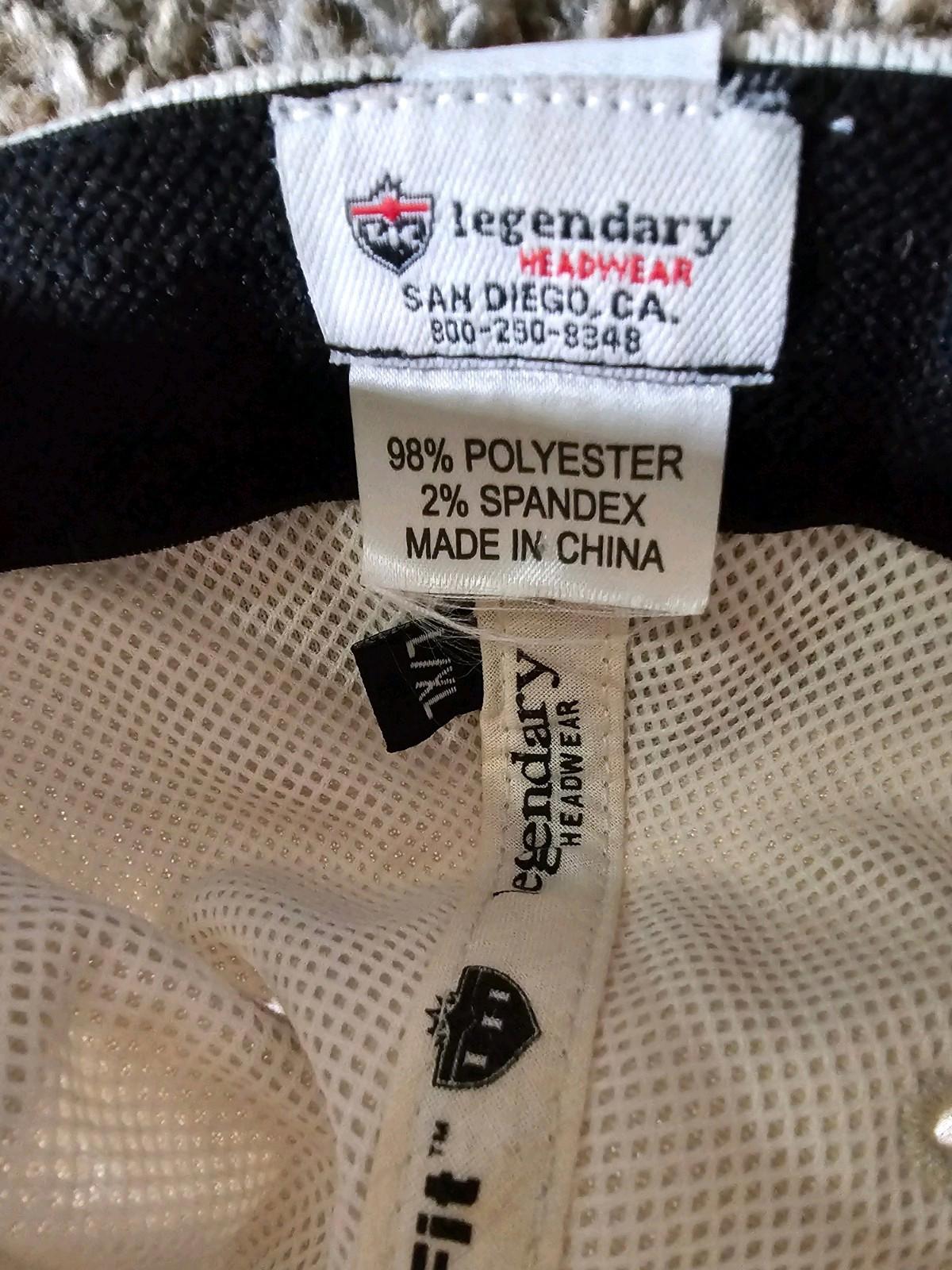 Torrey Pines Golf Course Golf Hat L/XL Perfect Fit Fitted