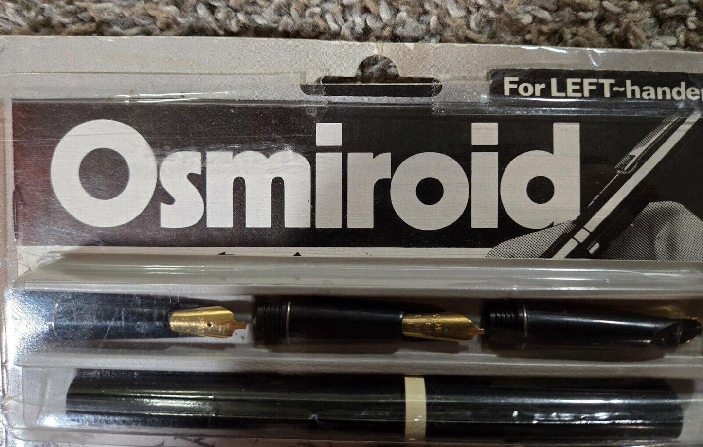 Vintage Osmiroid Fountain Pen For Left-Handers