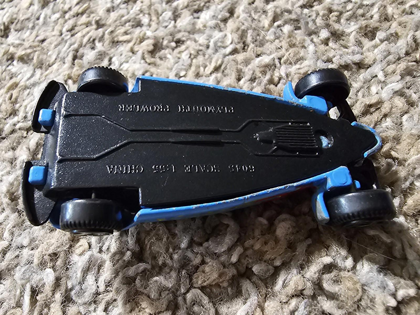 MotorMax (6045) Plymouth Prowler 1:55 Diecast Blue Flames