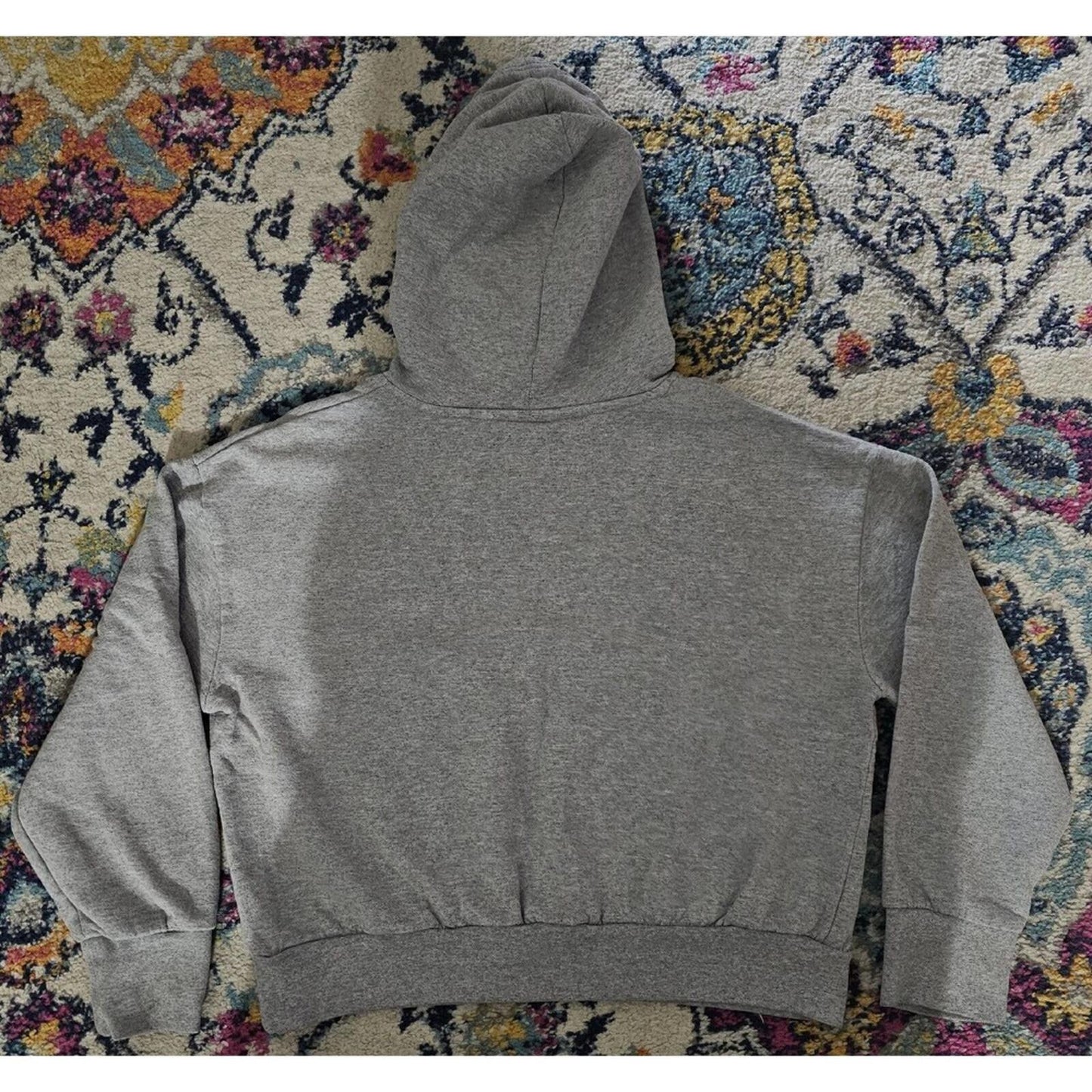 Keith Haring Hoodie Mens XS Gray Love Heart New York Art