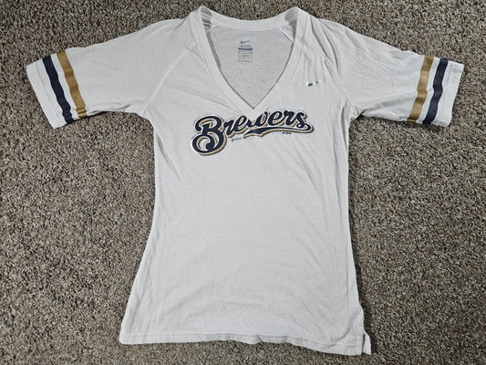 Nike MLB Genuine Merchandise Milwaukee Brewers Vneck S 2013