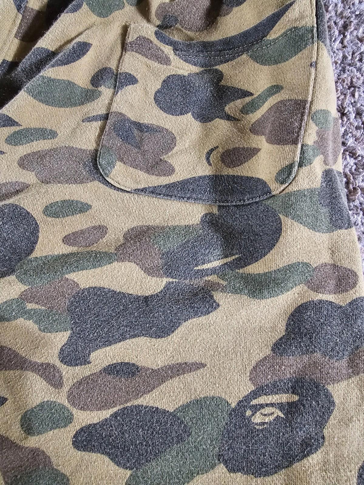 A Bathing Ape Camo Sweat Shorts BAPE Streetwear XL No string