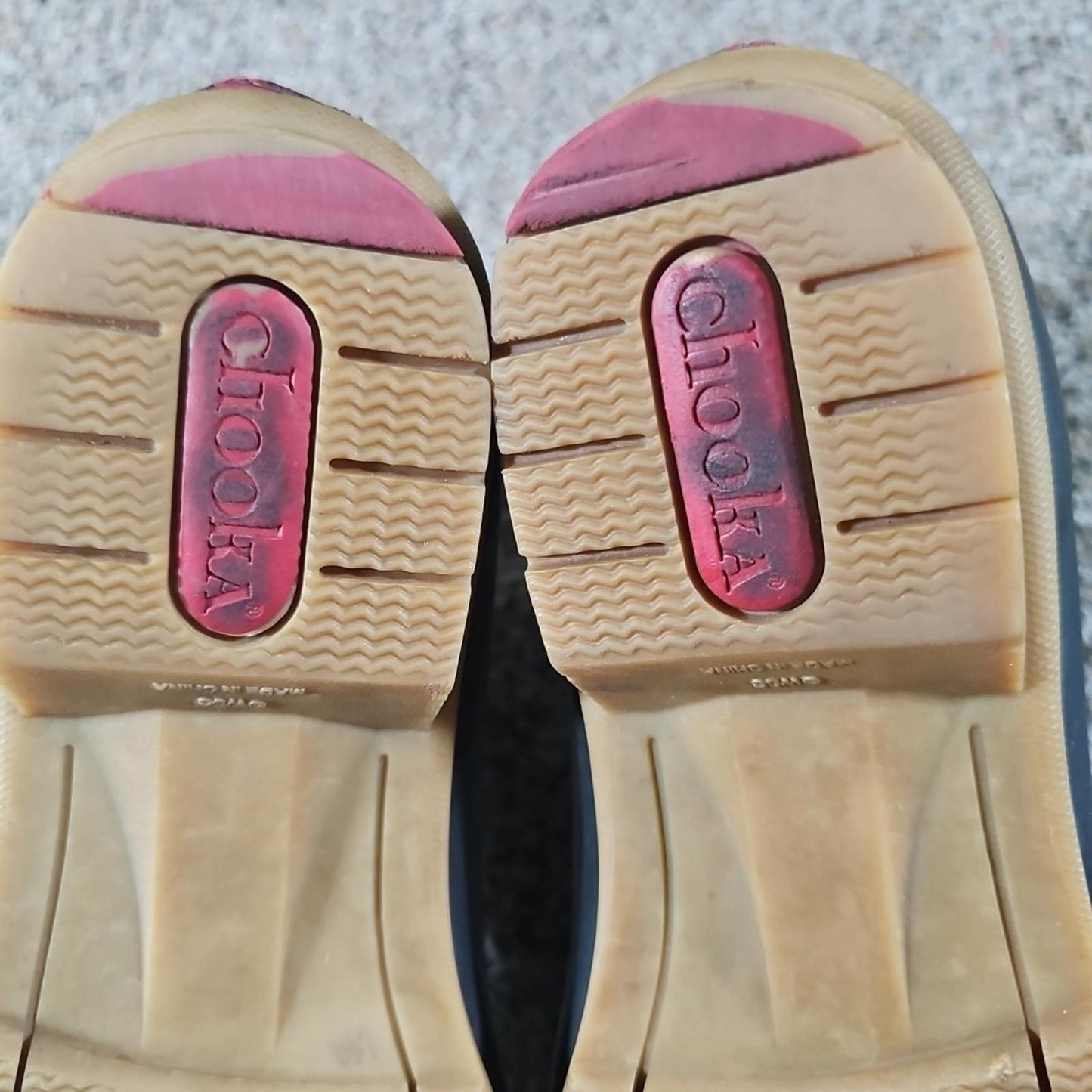 Chooka Waterproof Rubber Ankle Rain Boot Size 10 Slip On