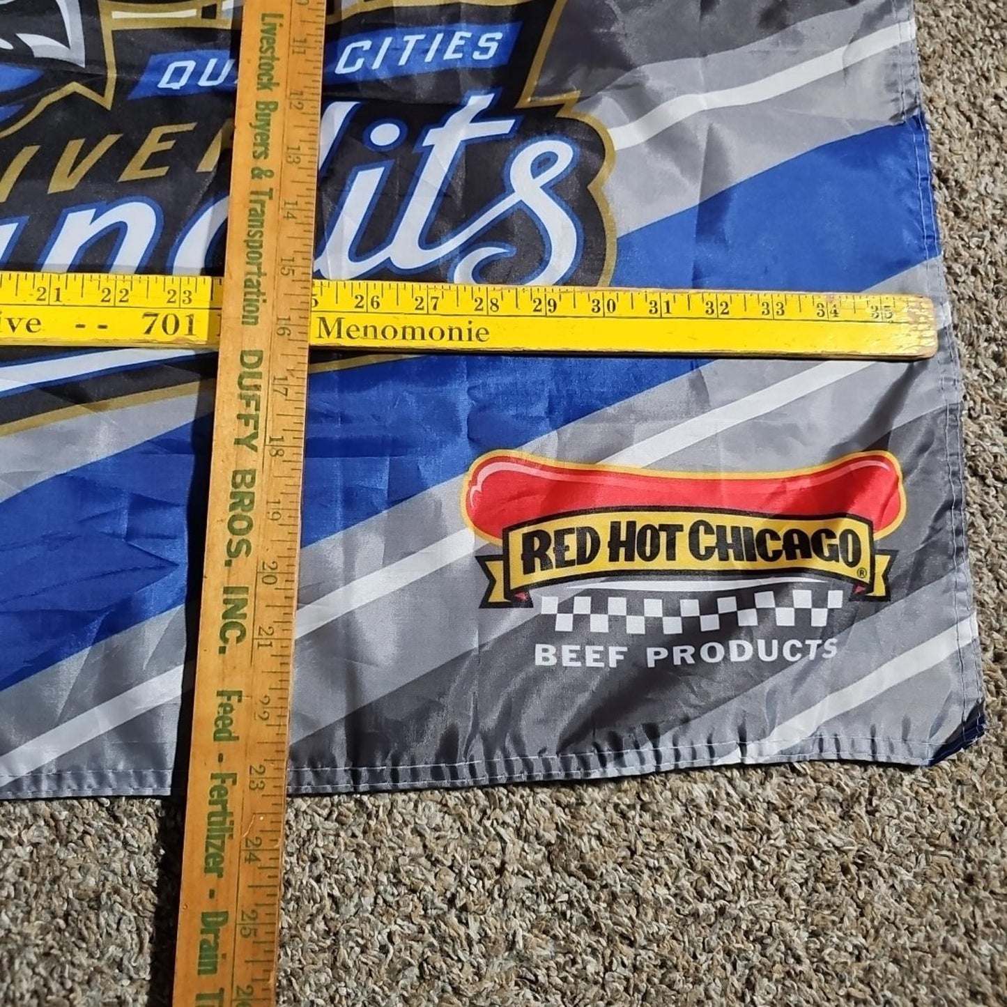 Quad Cities River Bandits Flag