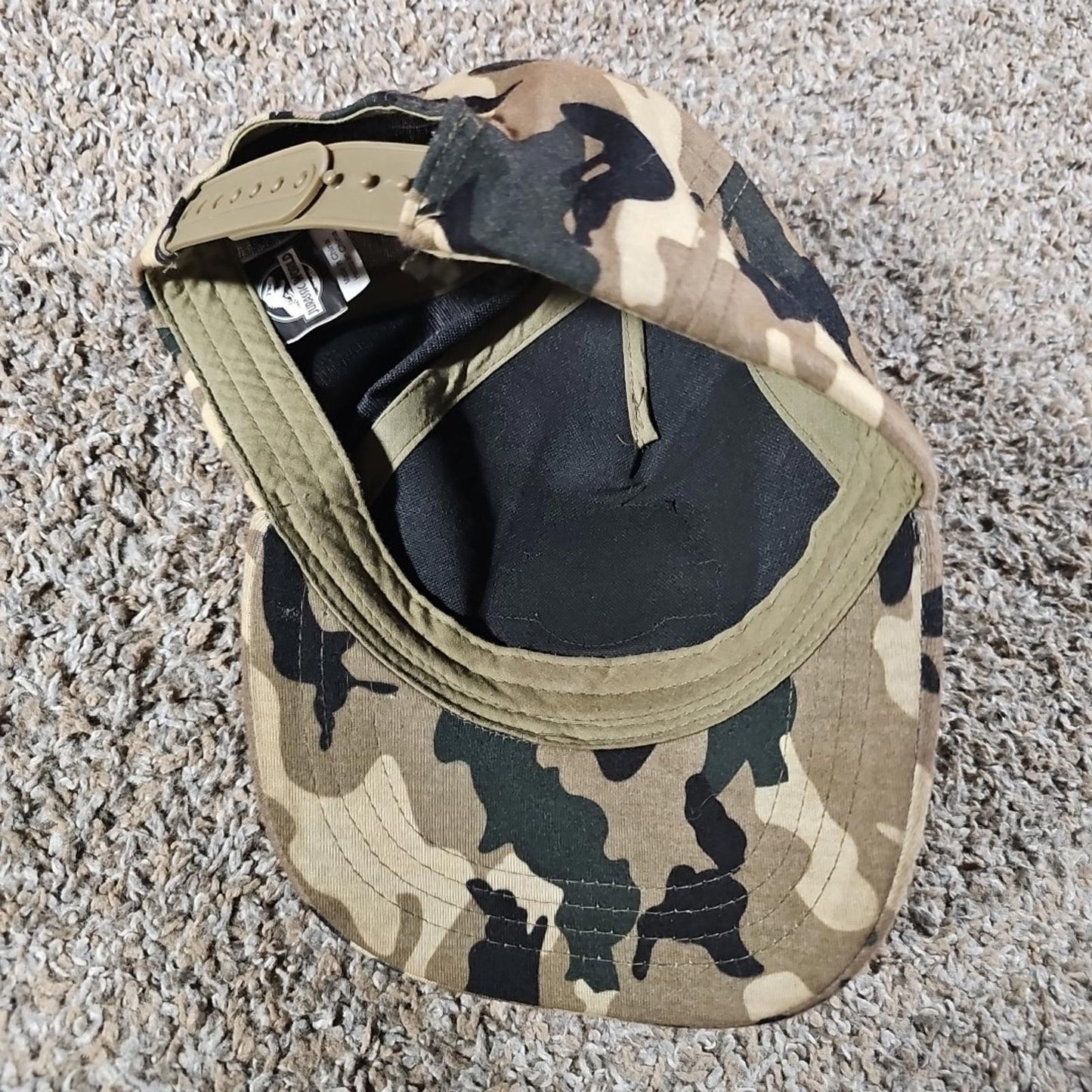 Jurassic World Camo Adjustable Hat Snapback OSFA Kids Size🦖