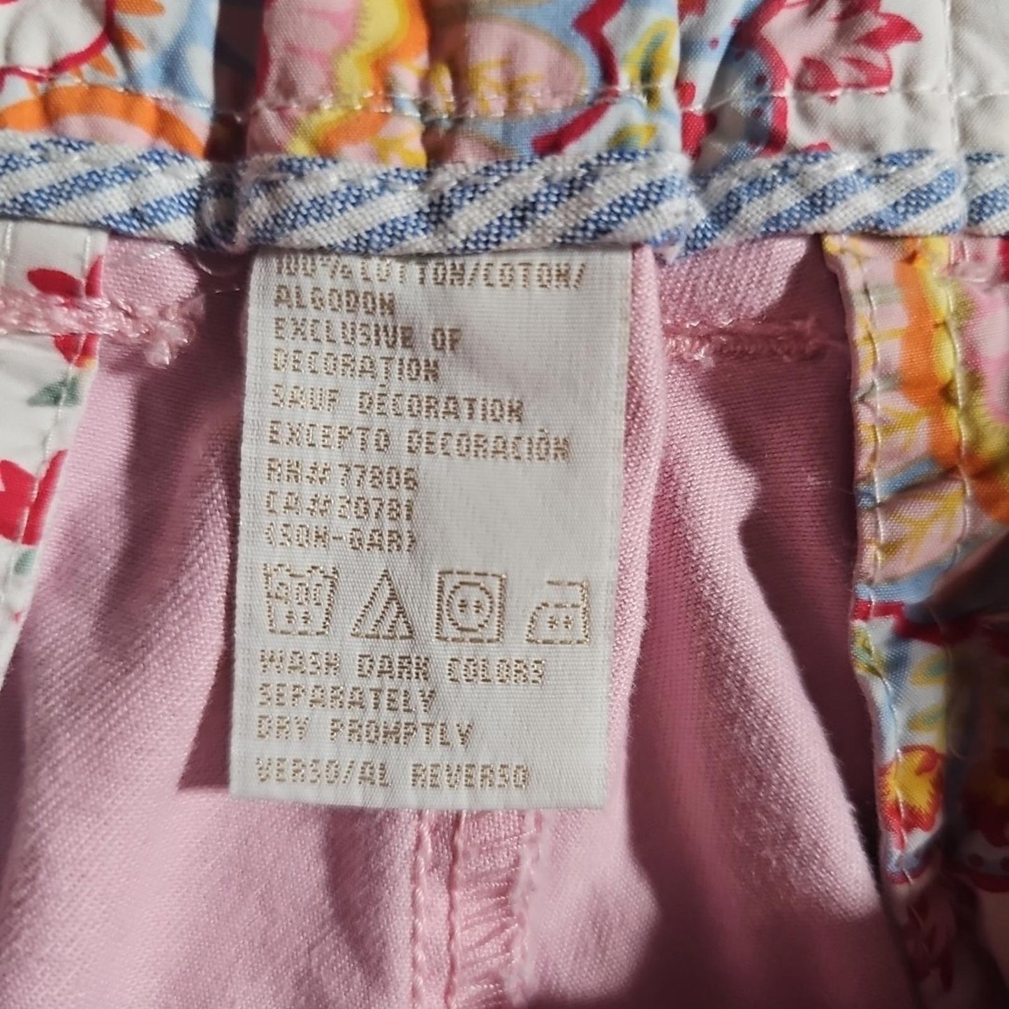 Tommy Hilfiger Sz 14 Pink Shorts